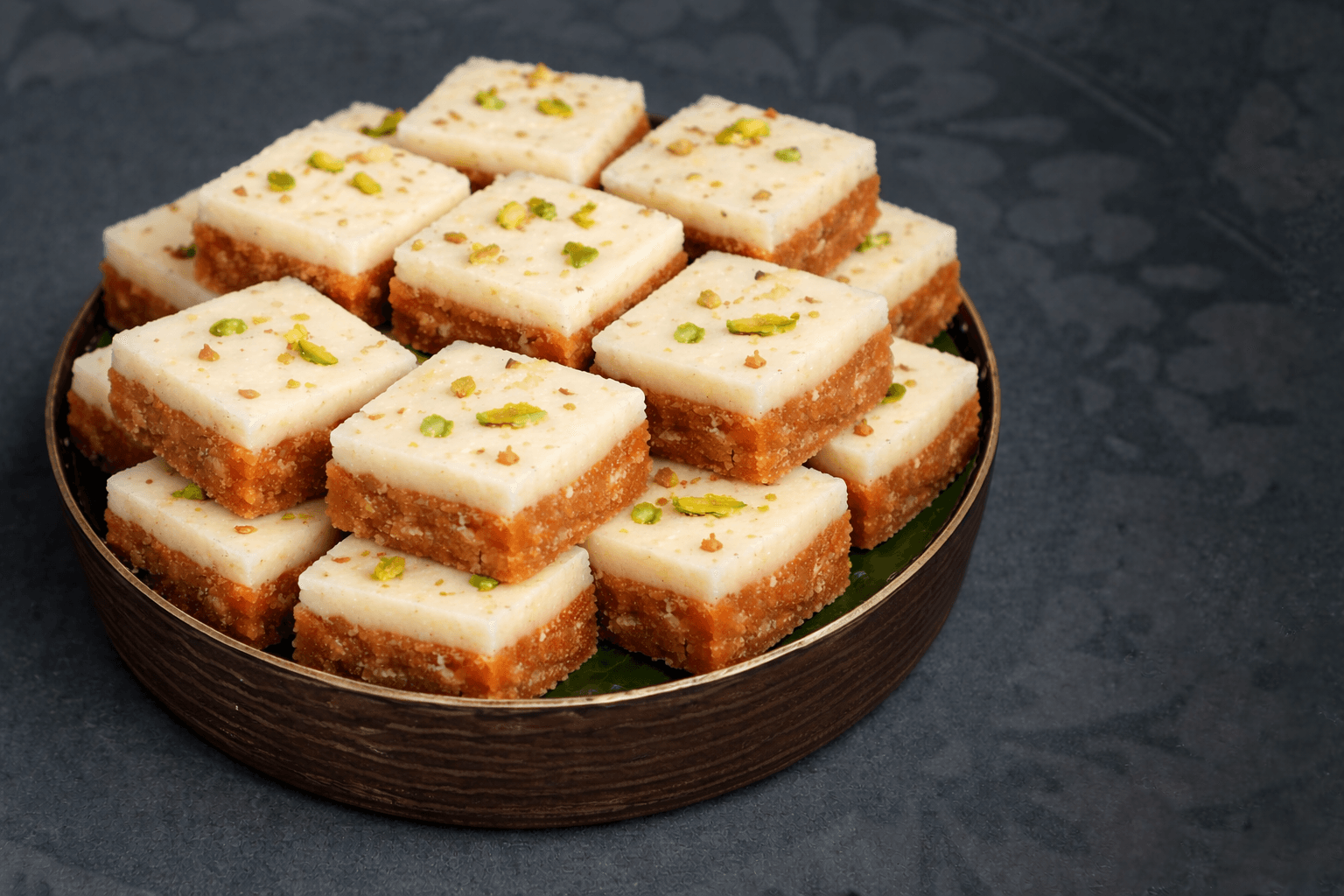Traditional Khoya Burfi